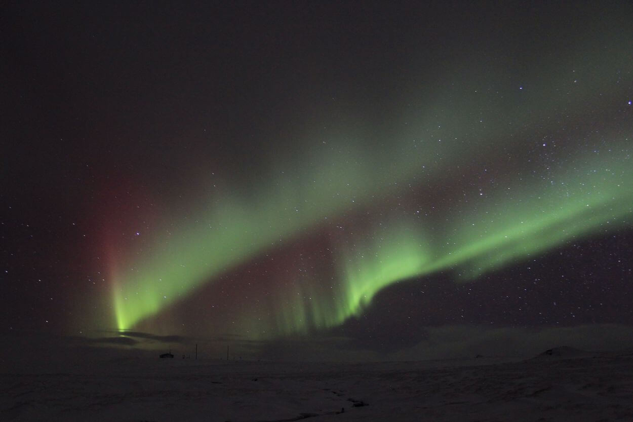 Aurores boreales - Hveravellir - Islande - Erwan Le Berre