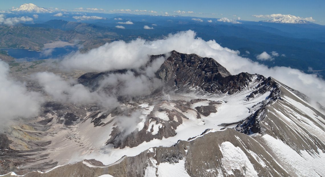 Le Mont Saint Helens a connu un blast majeur en 1980