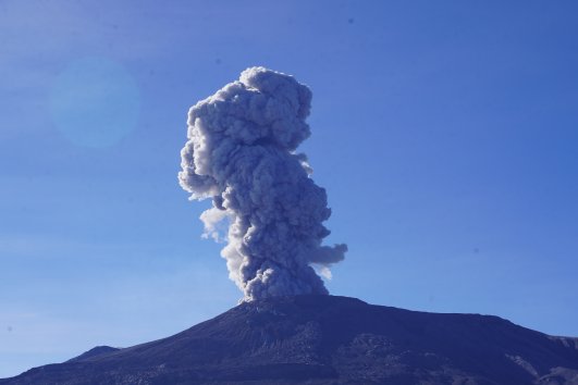 Colombie : Volcan Nevado del Ruiz Photo : S Chermette 2022