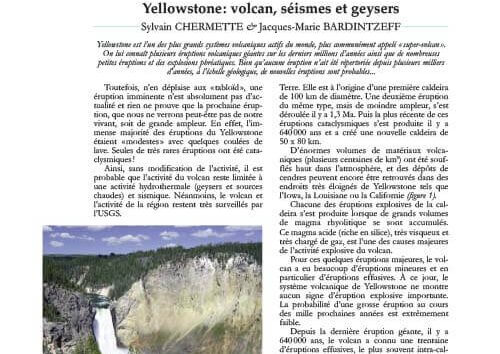 Article LAVE Yellowstone