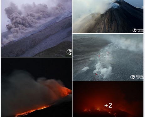 Eruption express karangetang Indonesie Objectif volcans
