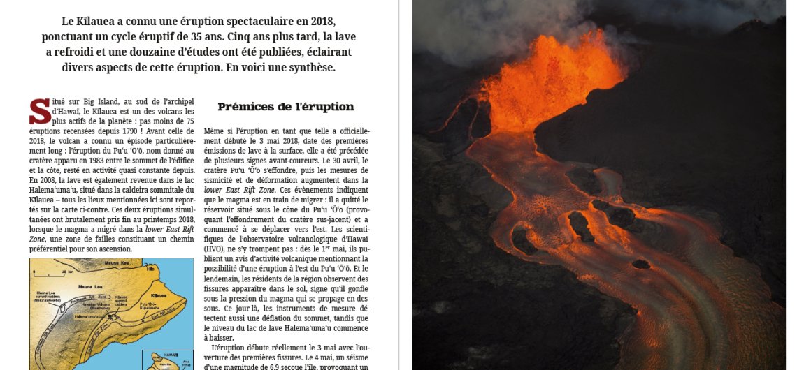 kipuka le magazine des volcans Jean-Marie Prival Volcanologue