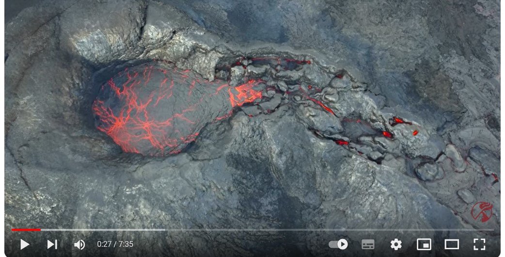 Best of video des éruptions volcaniques de Reykjanes (Islande) 2021-2023