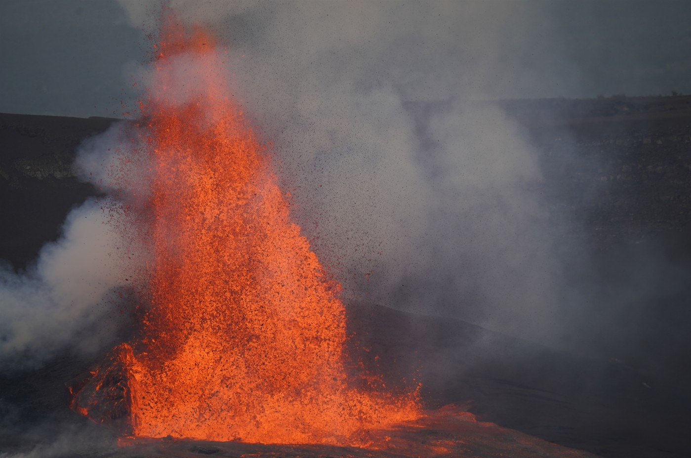 Hawai - Kilauea - Eruption - fontaines de lave