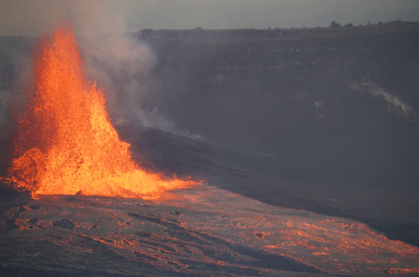 Hawai - Kilauea - Eruption - fontaines de lave