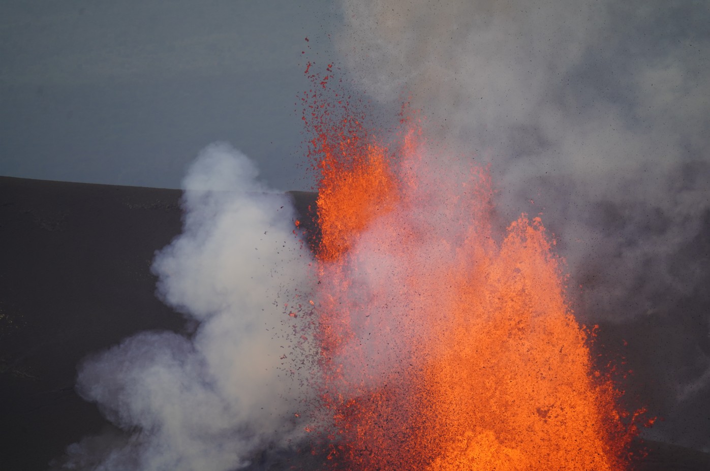Hawai - Kilauea - Eruption - fontaines de lave