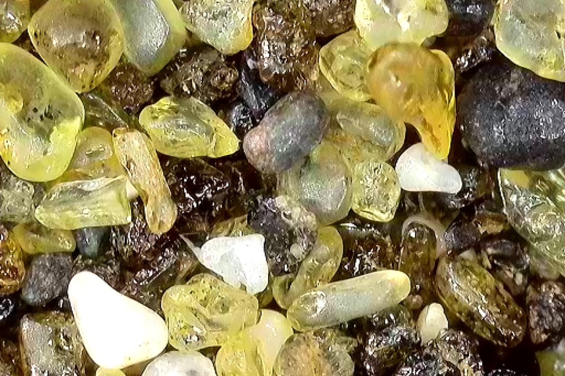 Green Beach - Big Island - Hawai - photo Philippe Thiran.