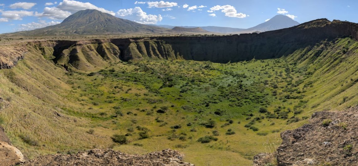 Maar Shimo la Mungu - Tanzanie - vue pannoramique